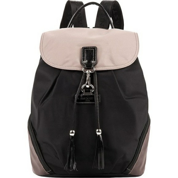 Lancaster Paris backpack nylon drawstring bag - Picture 1 of 8